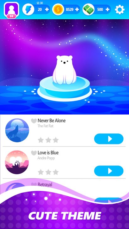 Hình ảnh Catch Tiles Magic Piano MOD Vô Hạn Tiền